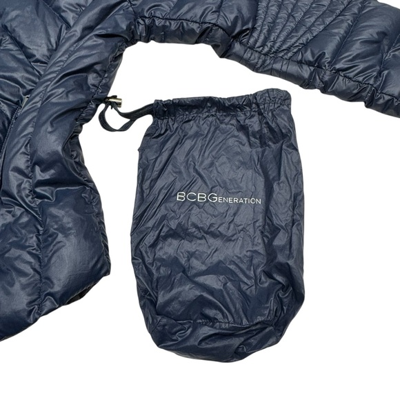 BCBGeneration Paffer Down Jacket Womens S Hooded Ultra Lightweight Packable - Picture 9 of 15